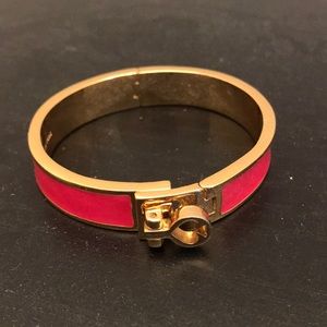 Kate spade pink enamel bracelet